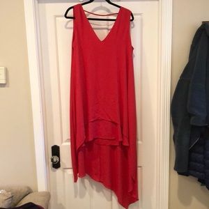 BCBG High Low Dress